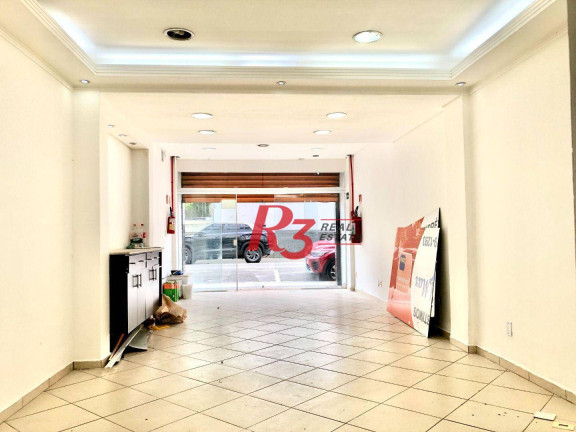 Loja para Alugar, 80 m² em Centro - Santos