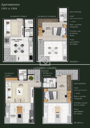 Imagem Loft com 1 Quarto à Venda, 50 m² em Recreio - Vitória Da Conquista Imagem Loft com 1 Quarto à Venda, 50 m² em Recreio - Vitória Da Conquista