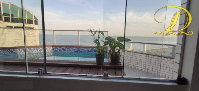 Imagem Cobertura com 5 Quartos à Venda, 205 m² em Aviação - Praia Grande