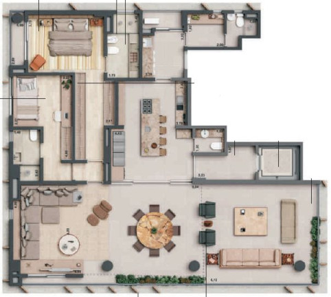 Imagem Apartamento com 3 Quartos à Venda, 209 m² em Itaim Bibi - São Paulo Imagem Apartamento com 3 Quartos à Venda, 209 m² em Itaim Bibi - São Paulo