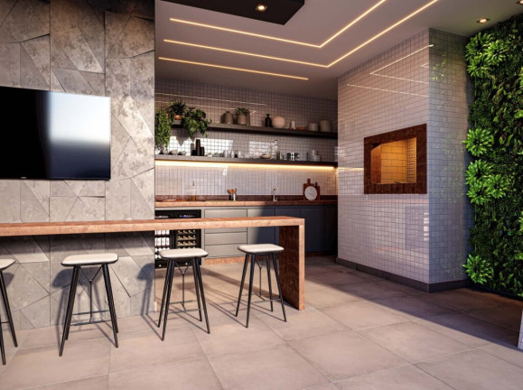 Imagem Apartamento com 1 Quarto à Venda, 44 m² em Perequê - Porto Belo