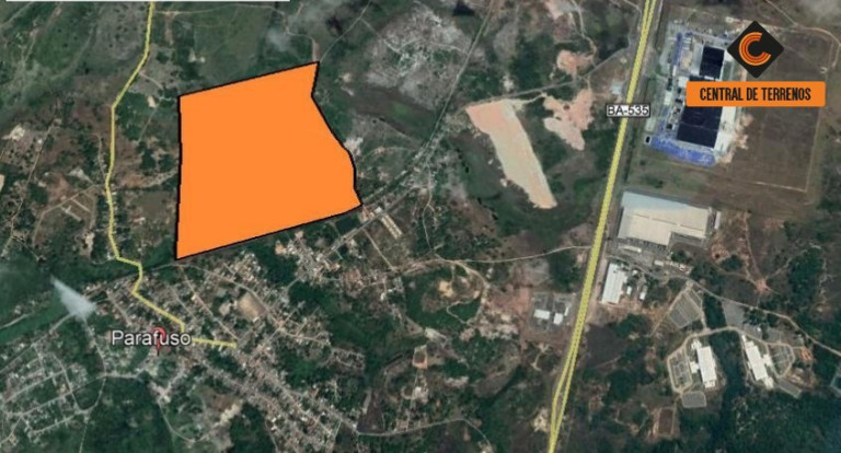 Imagem Terreno à Venda, 440.000 m² em Parafuso - Camaçari Imagem Terreno à Venda, 440.000 m² em Parafuso - Camaçari
