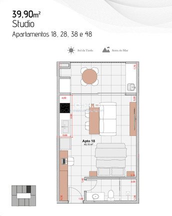 Imagem Apartamento com 2 Quartos à Venda, 75 m² em Toninhas - Ubatuba Imagem Apartamento com 2 Quartos à Venda, 75 m² em Toninhas - Ubatuba