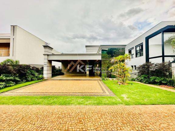 Casa de Condomínio com 4 Quartos à Venda, 421 m² em Residencial E Empresarial Alphaville - Ribeirão Preto