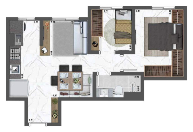Imagem Imóvel com 2 Quartos à Venda, 47 m² em Vila São João - Guarulhos Imagem Imóvel com 2 Quartos à Venda, 47 m² em Vila São João - Guarulhos