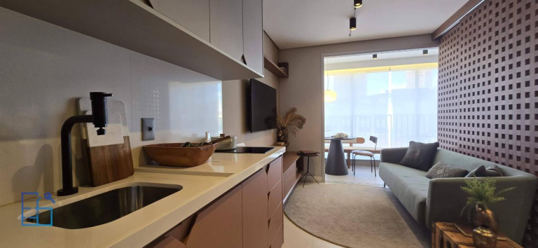 Imagem Apartamento com 1 Quarto à Venda, 24 m² em Brooklin Paulista - São Paulo