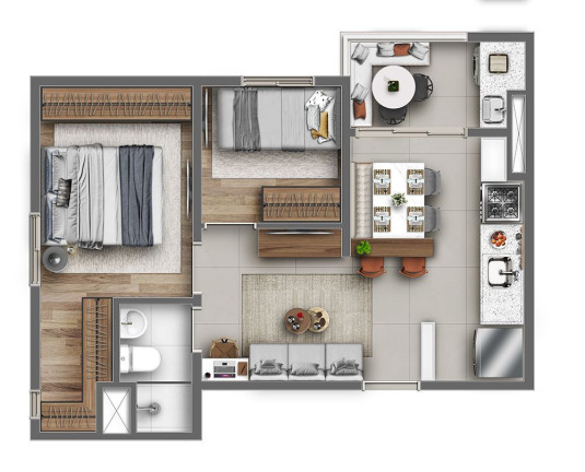Imagem Cobertura com 3 Quartos à Venda, 70 m² em Vila Carmosina - São Paulo