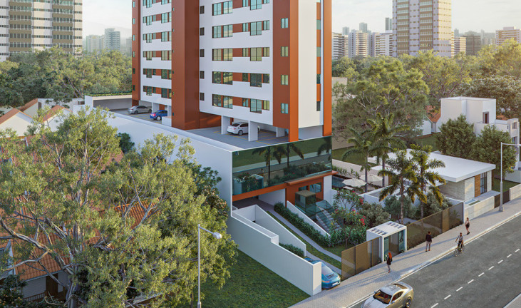 Apartamento com 2 Quartos à Venda, 45 m² em Campo Grande - Recife