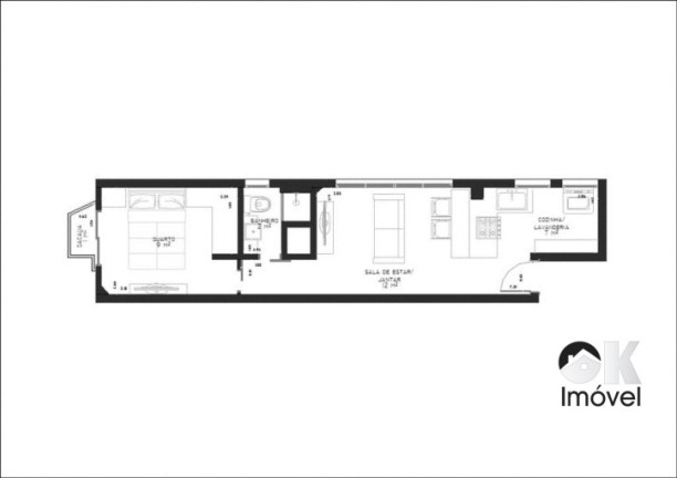 Imagem Apartamento com 1 Quarto à Venda, 36 m² em Higienópolis - São Paulo