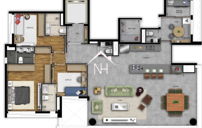 Imagem Apartamento com 3 Quartos à Venda, 154 m² em Jardim Vila Mariana - São Paulo