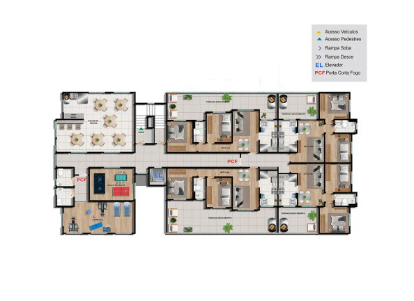 Imagem Apartamento com 2 Quartos à Venda, 49 m² em Gameleira - Belo Horizonte