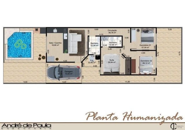 Imagem Casa com 3 Quartos à Venda, 74 m² em Estancia Sao Jose - Peruíbe