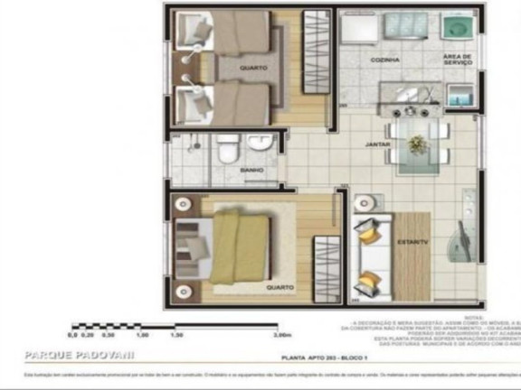 Imagem Apartamento com 2 Quartos à Venda, 42 m² em Vila Monte Alegre - Paulínia Imagem Apartamento com 2 Quartos à Venda, 42 m² em Vila Monte Alegre - Paulínia