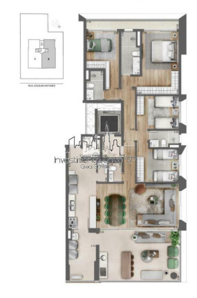 Imagem Apartamento com 4 Quartos à Venda, 174 m² em Pinheiros - São Paulo Imagem Apartamento com 4 Quartos à Venda, 174 m² em Pinheiros - São Paulo