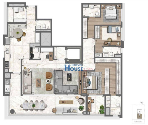 Imagem Apartamento com 3 Quartos à Venda, 212 m² em Pinheiros - São Paulo Imagem Apartamento com 3 Quartos à Venda, 212 m² em Pinheiros - São Paulo
