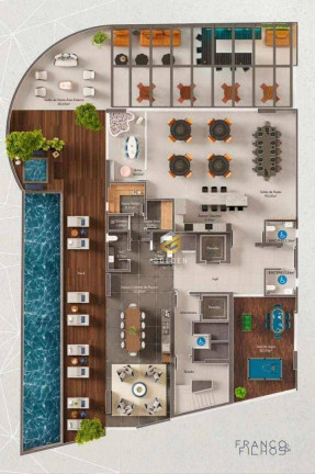 Imagem Apartamento com 3 Quartos à Venda, 115 m² em Perequê - Porto Belo