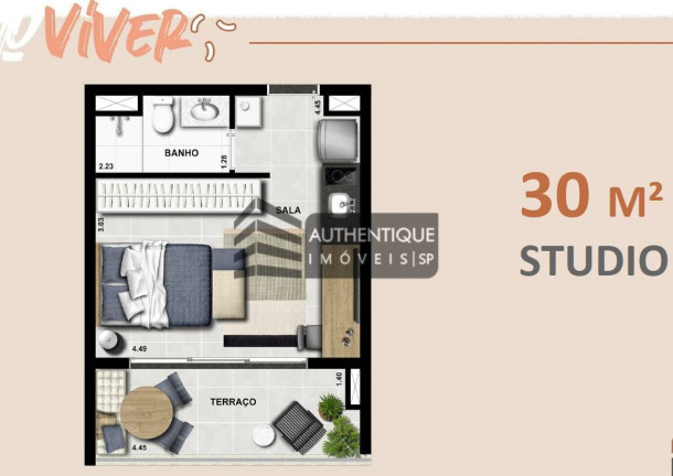 Imagem Apartamento com 1 Quarto à Venda, 30 m² em Campo Belo - São Paulo Imagem Apartamento com 1 Quarto à Venda, 30 m² em Campo Belo - São Paulo