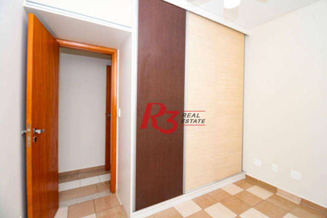 Imagem Apartamento com 3 Quartos para Alugar, 101 m² em Embaré - Santos