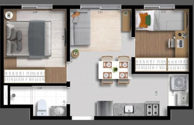 Imagem Apartamento com 2 Quartos à Venda, 32 m² em Barra Funda - São Paulo Imagem Apartamento com 2 Quartos à Venda, 32 m² em Barra Funda - São Paulo