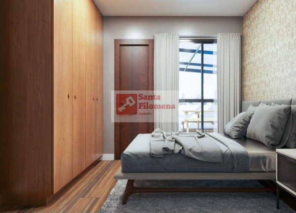 Imagem Apartamento com 2 Quartos à Venda, 45 m² em Santa Maria - Santo André