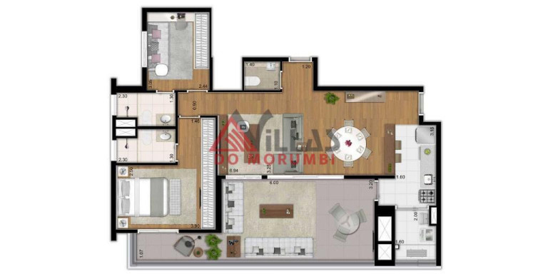 Imagem Apartamento com 3 Quartos à Venda, 81 m² em Vila Olímpia - São Paulo