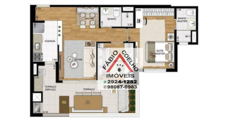 Imagem Apartamento com 2 Quartos à Venda, 68 m² em Saúde - São Paulo