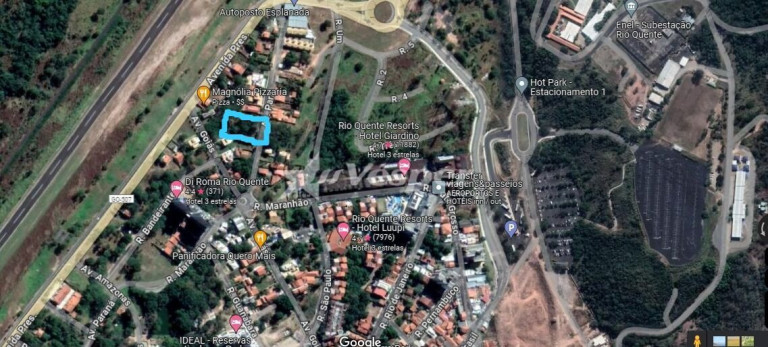 Terreno à Venda, 350 m² em Esplanada - Rio Quente