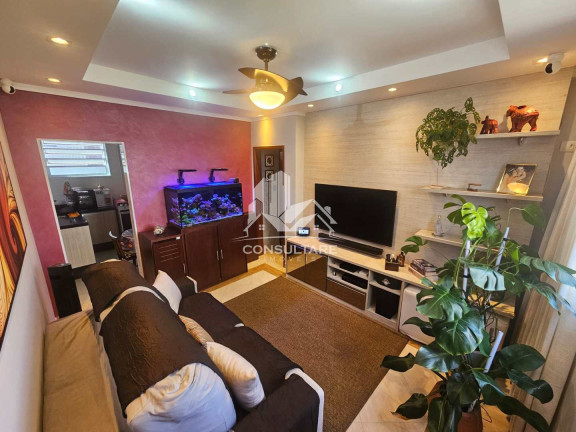 Imagem Apartamento com 2 Quartos à Venda, 70 m² em José Menino - Santos