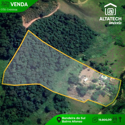 Imóvel com 3 Quartos à Venda, 18.900 m² em Afonso (rural) - Bandeira Do Sul