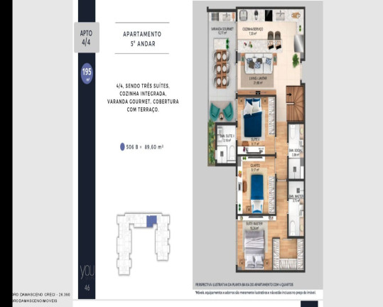 Imagem Imóvel com 2 Quartos à Venda, 68 m² em Vilas Do Atlântico - Lauro De Freitas