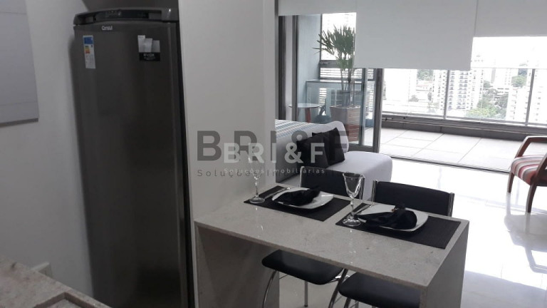 Imagem Apartamento com 1 Quarto para Alugar, 40 m² em Brooklin Paulista - São Paulo