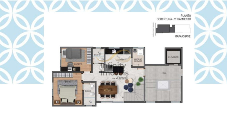 Imagem Cobertura com 2 Quartos à Venda, 60 m² em Padre Eustáquio - Belo Horizonte