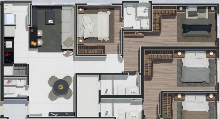 Imagem Apartamento com 1 Quarto à Venda, 65 m² em Zona Nova - Capão Da Canoa