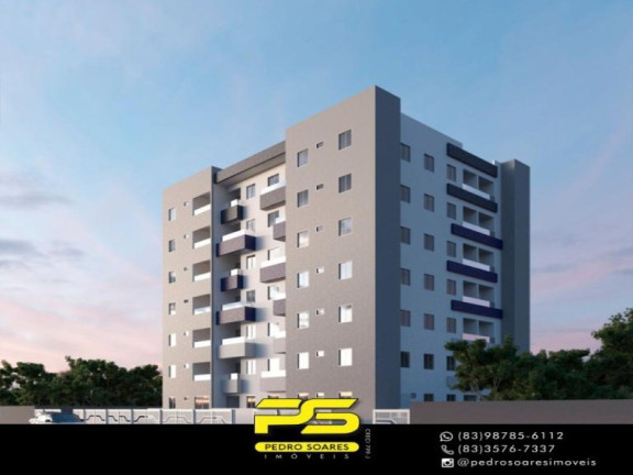 Apartamento com 2 Quartos à Venda, 54 m² em Cristo Redentor - João Pessoa