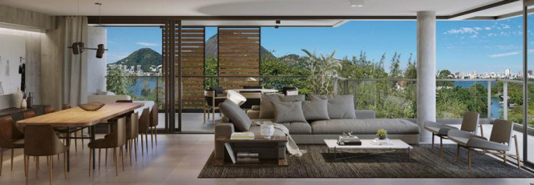 Imagem Apartamento com 4 Quartos à Venda, 213 m² em Lagoa - Rio De Janeiro