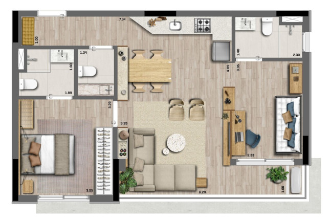 Imagem Apartamento com 2 Quartos à Venda, 82 m² em Indianópolis - São Paulo Imagem Apartamento com 2 Quartos à Venda, 82 m² em Indianópolis - São Paulo
