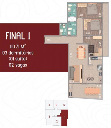 Imagem Apartamento com 3 Quartos à Venda, 111 m² em Balneario Flórida - Praia Grande Imagem Apartamento com 3 Quartos à Venda, 111 m² em Balneario Flórida - Praia Grande