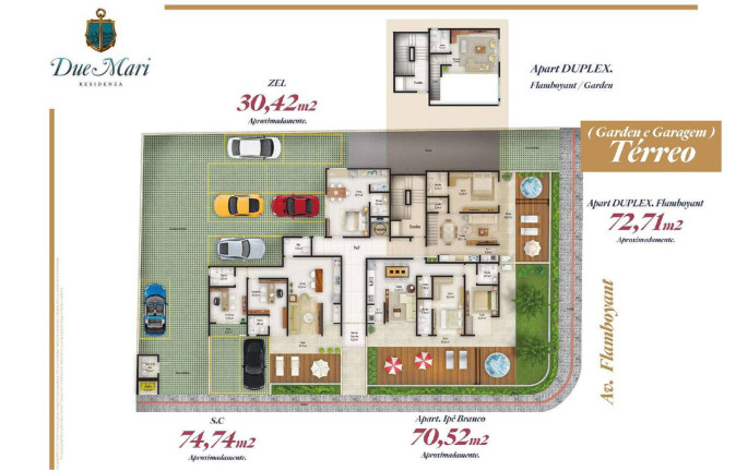 Imagem Apartamento com 2 Quartos à Venda, 73 m² em Canto Grande - Bombinhas