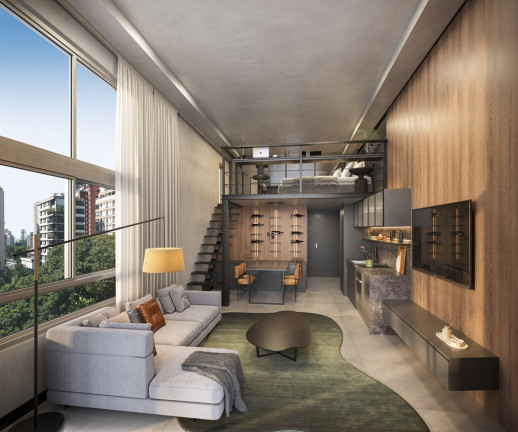 Imagem Apartamento com 1 Quarto à Venda, 52 m² em Itaim Bibi - São Paulo