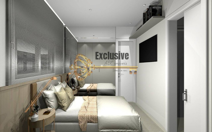 Imagem Apartamento com 2 Quartos à Venda, 50 m² em Vila Guiomar - Santo André