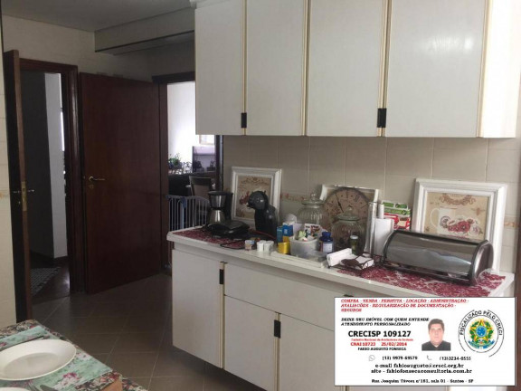 Imagem Apartamento com 4 Quartos para Alugar, 234 m² em Aparecida - Santos