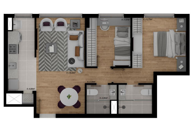 Imagem Imóvel com 2 Quartos à Venda, em Passo Da Areia - Porto Alegre Imagem Imóvel com 2 Quartos à Venda, em Passo Da Areia - Porto Alegre