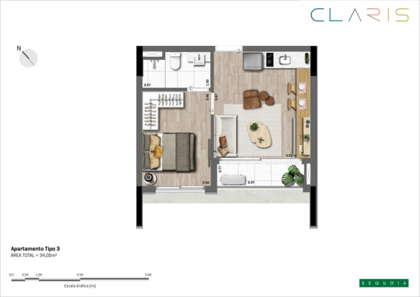 Imagem Apartamento com 2 Quartos à Venda, 65 m² em Indianópolis - São Paulo