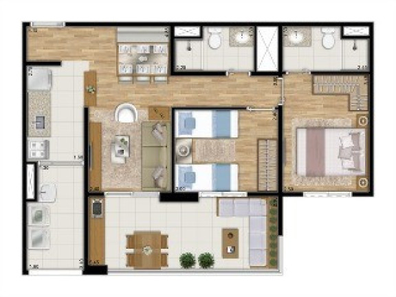 Imagem Apartamento com 2 Quartos à Venda, 68 m² em Ipiranga - São Paulo Imagem Apartamento com 2 Quartos à Venda, 68 m² em Ipiranga - São Paulo