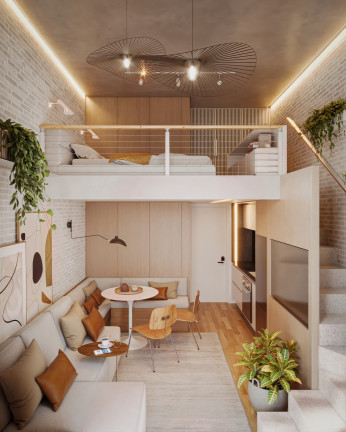 Imagem Imóvel com 1 Quarto à Venda, 28 m² em Centro - Curitiba