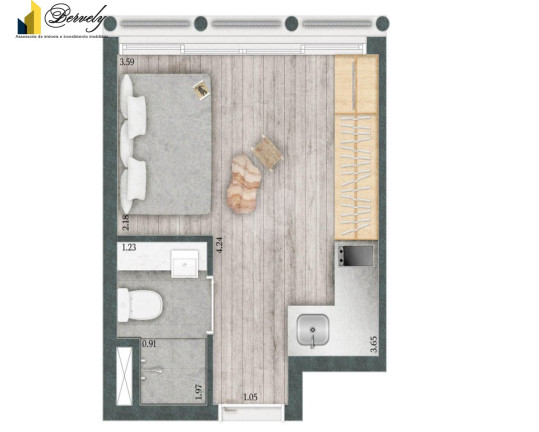 Imagem Apartamento com 2 Quartos à Venda, 50 m² em Consolação - São Paulo Imagem Apartamento com 2 Quartos à Venda, 50 m² em Consolação - São Paulo