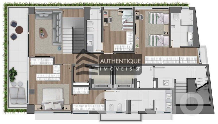 Imagem Cobertura com 3 Quartos à Venda, 464 m² em Vila Nova Conceição - São Paulo Imagem Cobertura com 3 Quartos à Venda, 464 m² em Vila Nova Conceição - São Paulo