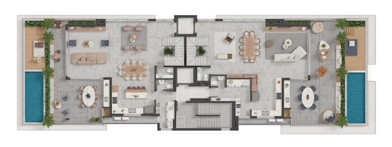 Imagem Apartamento com 3 Quartos à Venda, 172 m² em Batel - Curitiba