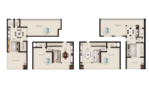Imagem Apartamento com 4 Quartos à Venda, 220 m² em Bombas - Bombinhas