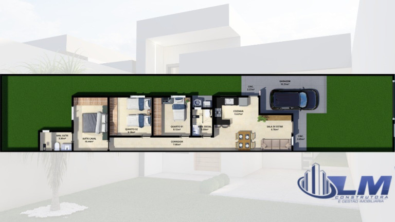 Imagem Casa com 3 Quartos à Venda, 47 m² em Santa Mônica - Guarapari